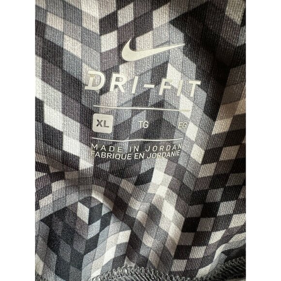 Women's Nike Power Legend Silver Prisms Training Crop Tights‎ XL Running Gym - Picture 5 of 8